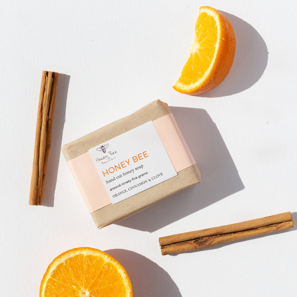 Orange, cinnamon & clove honey soap