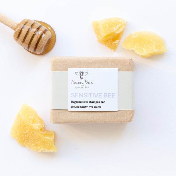 Sensitive Bee Fragrance Free Shampoo Bar