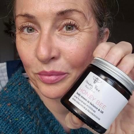 Honey Bee Body Cream for Dry Skin