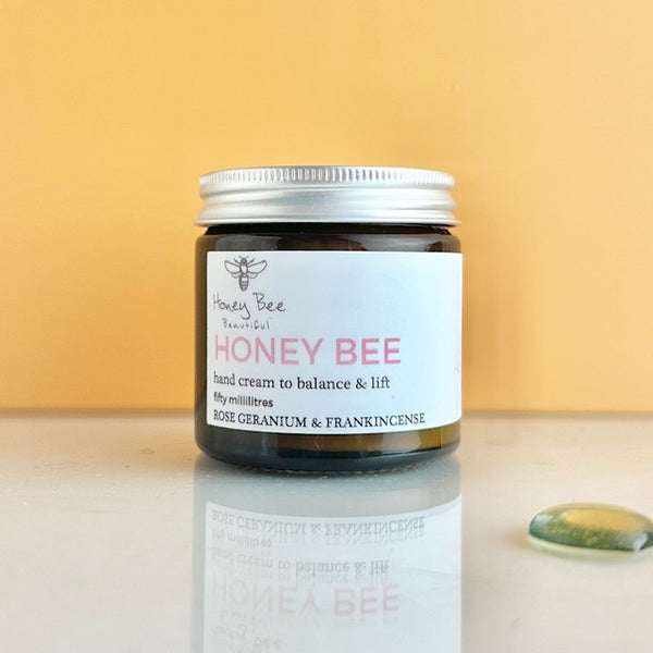 Raw honey handcream for soft hands