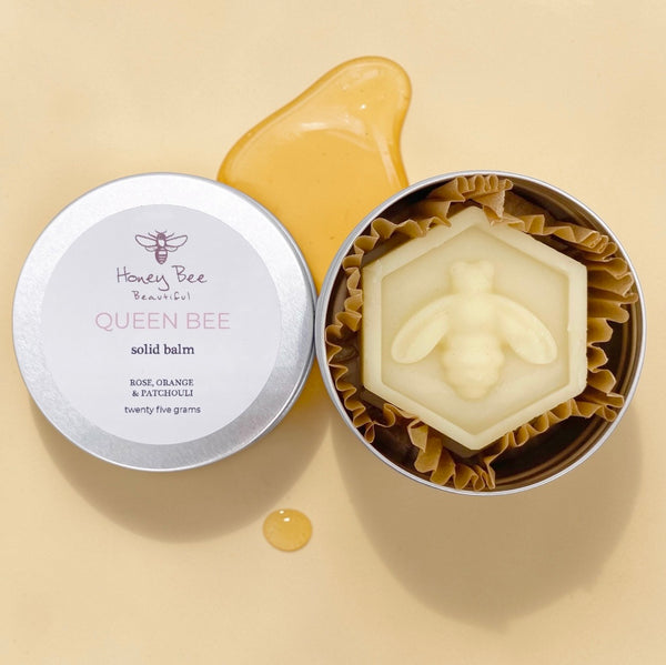 Queen Bee beeswax solid balm