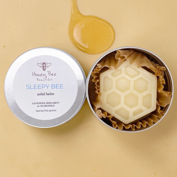Sleepy Bee beeswax solid balm for sleep