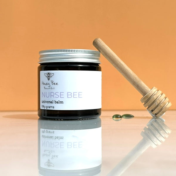 Multi award winning barrier protecting  balm with raw Welsh honey and beeswax, ideal for dry, irritated, or eczema-prone skin.