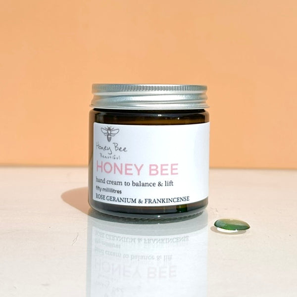 Raw honey handcream for soft hands