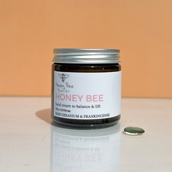 Raw honey handcream for soft hands