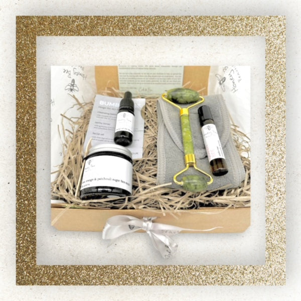 Bee Plumped & Glow Natural Face Lift Kit Honey Bee Beautiful