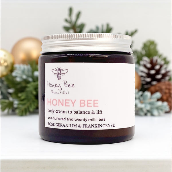 Honey Bee Body Cream for Dry Skin