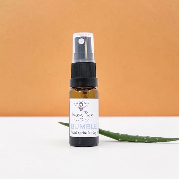 Starter size of our glycerine face mist for dry skin